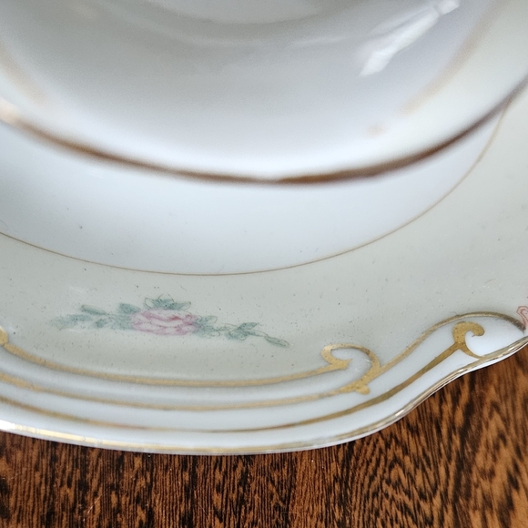 Vintage Anglesey Gravy Boat With Attached Underplate. Beautiful China From Japan - Picture 4 of 10